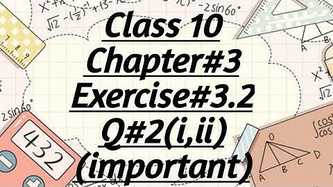 Class 10 Math Chapter 3 Ex 3.2 Question 2/Direct Variation/Proportionality/@Mathpoint with Rameen..