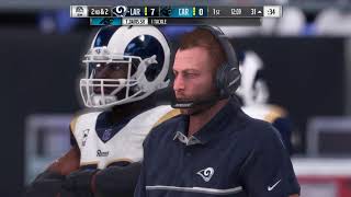 Madden NFL 18 - Los Angeles Rams vs Carolina Panthers