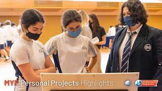 Grade 10 MYP Personal Projects Exhibition Highlights