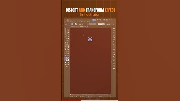 Distort And Transform Effect in #illustrator @right.abhinesh