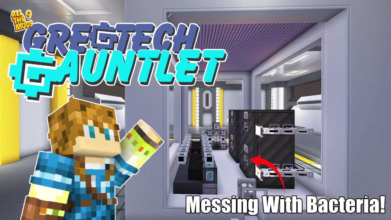 MASSIVE Sterile Cleanroom & UV Energy! ◽️ GregTech Gauntlet ATM9