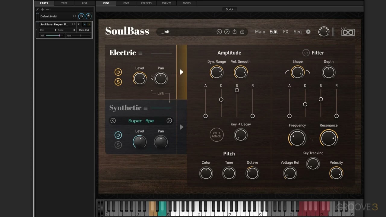 The Bass Anastomosis in UVI Soul Bass