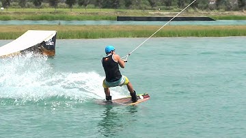 How to do Backroll on Kicker or ramp cable wakeboarding
