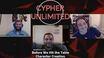 Before We Hit The Table: Character Creation