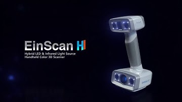 Hybrid LED & Infrared Light SourceHandheld Color 3D Scanner EinScan H   3D Digitizing Solution