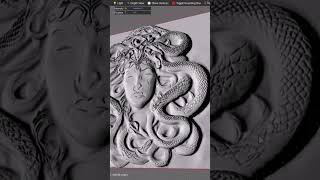 Working on Jason's Medusa Pendant #medusapendant #medusaring #medusa #custommadejewelry screenshot 2