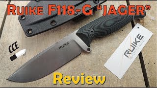 Review of the Ruike Knives F118-G "JAGER" Survival Knife