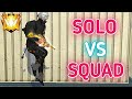 SOLO VS SQUAD ON GRANDMASTER 12700+ RANK POINTS !!!!