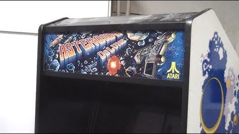 AE#88 Atari Asteroids Deluxe Arcade Repair Part 1