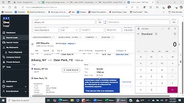 Calculate Drivers Rate per mile