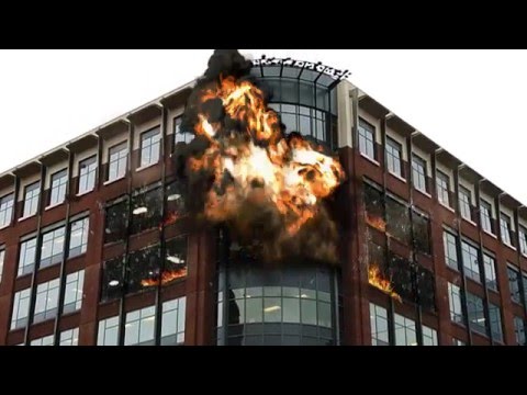 VFX Breakdown 3D Explosion (Maya & After Effects)