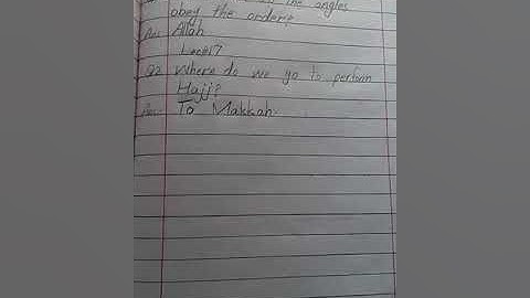 General Knowledge Class Nursery Lecture 17 | By Arfa | Falcon School System