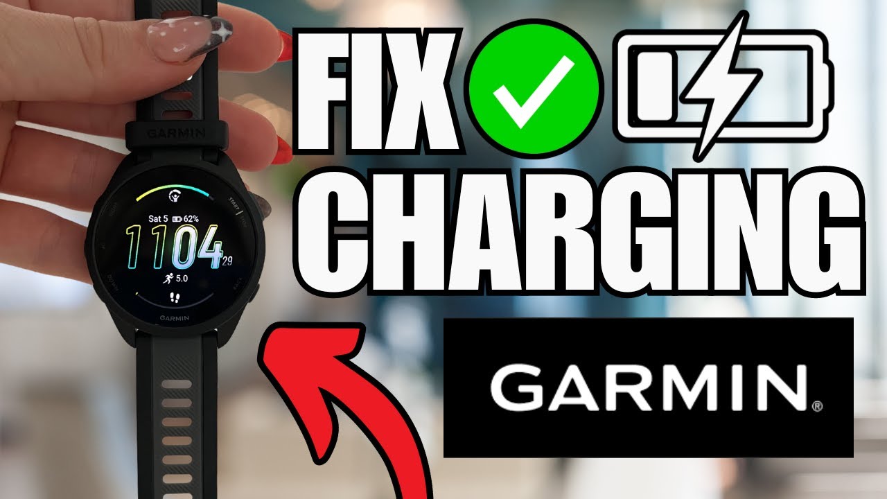 How To Fix Garmin Forerunner Not Charging - YouTube