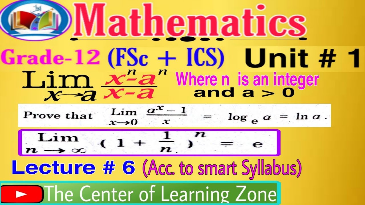 some-important-results-about-limit-with-proof-youtube