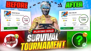 I FOUND BEST TOURNAMENT APP 🔥 | SOLO SURVIVAL TOURNAMENT | EP:-14 screenshot 3