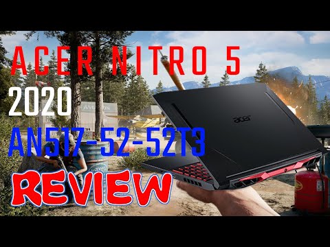 2020 Acer Nitro 5 1650 Ti i5 10300H AN517-52 REVIEW