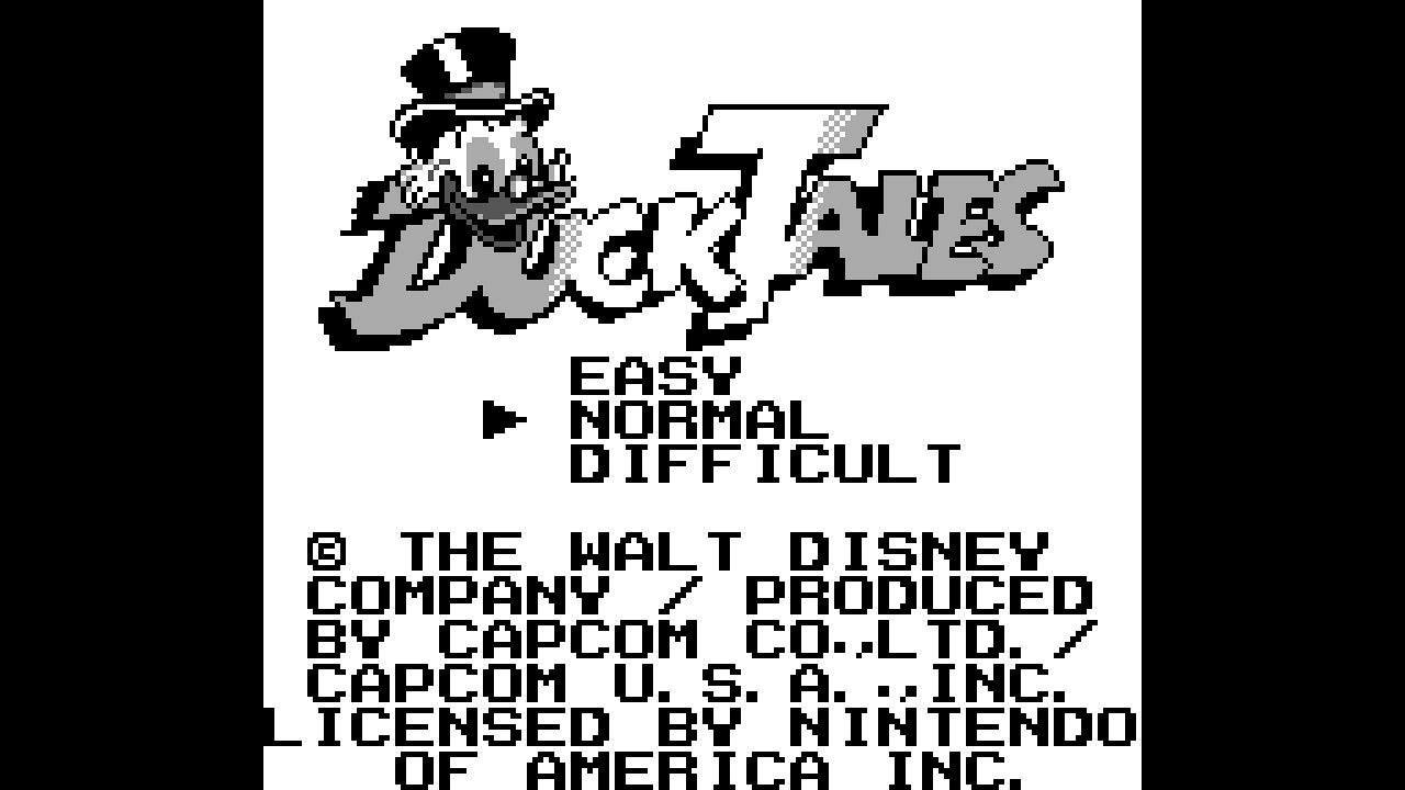 DuckTales Sur Game Boy - 1ère édition Capcom - Sans Boîte Ni Notice (Bon état)