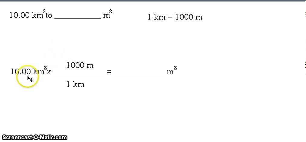 Square Kilometers To Square Meters Unit Conversion: 10.00 Km2 To M2