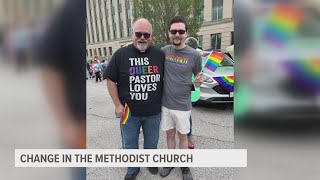 Openly gay pastor, his husband share their story amid nationwide exits from United Methodist