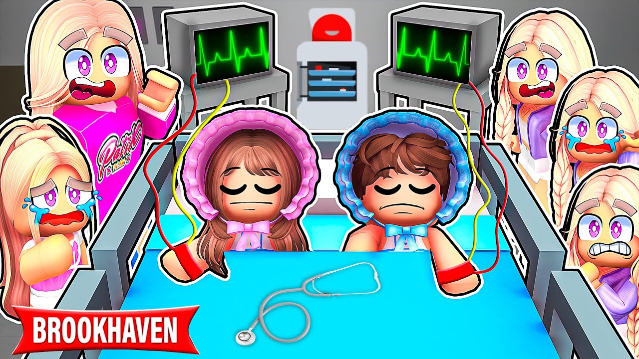 ODNALEZIONE BLIŹNIAKI STRACIŁY PAMIĘĆ na BROOKHAVEN w ROBLOX! 😱