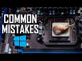 10 Common Mistakes That Make Your Windows PC Slower!