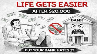 Why Life Gets Easier After $20,000 — But Your Bank Hates It