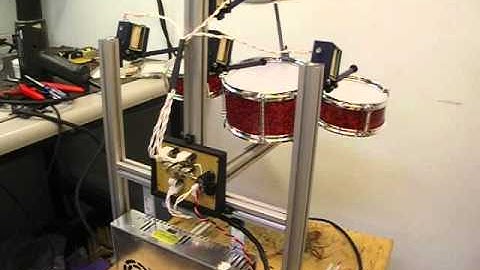Solenoid drum set