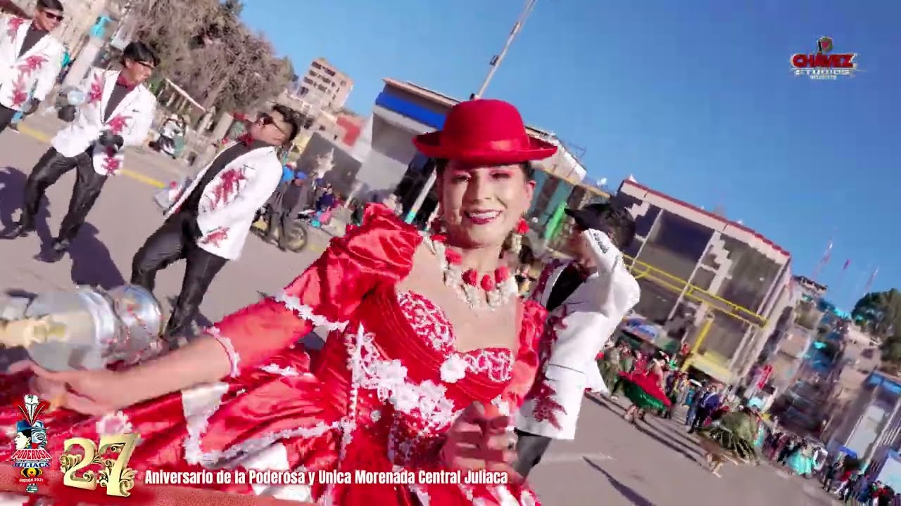 Aniversario 27 Poderosa Y Única Morenada Central Juliaca 2024 / 4K HDR