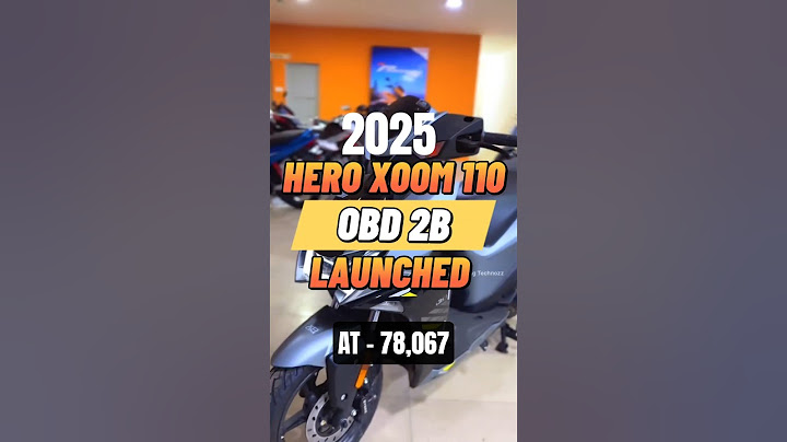 🚨 BREAKING : Hero Xoom 110 OBD2B Launched At 78,067 /- | New Hero Xoom 110 😍