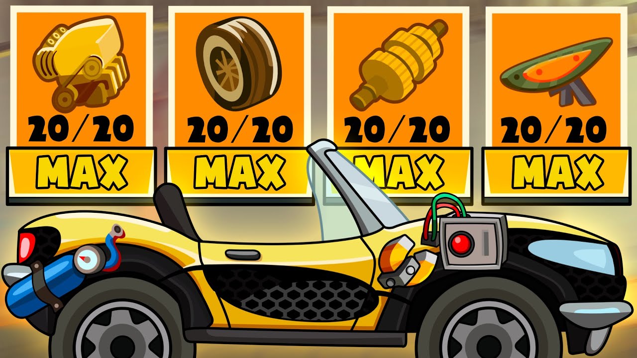 I HAVE PERFECTED MY SPORTS CAR TO THE LIMIT! IT WAS A MISTAKE.. Hill Climb Racing 2