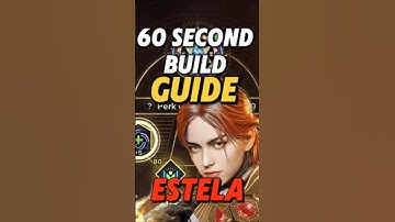destiny rising estela 60 second build guide #destinyrising #guide #tutorial