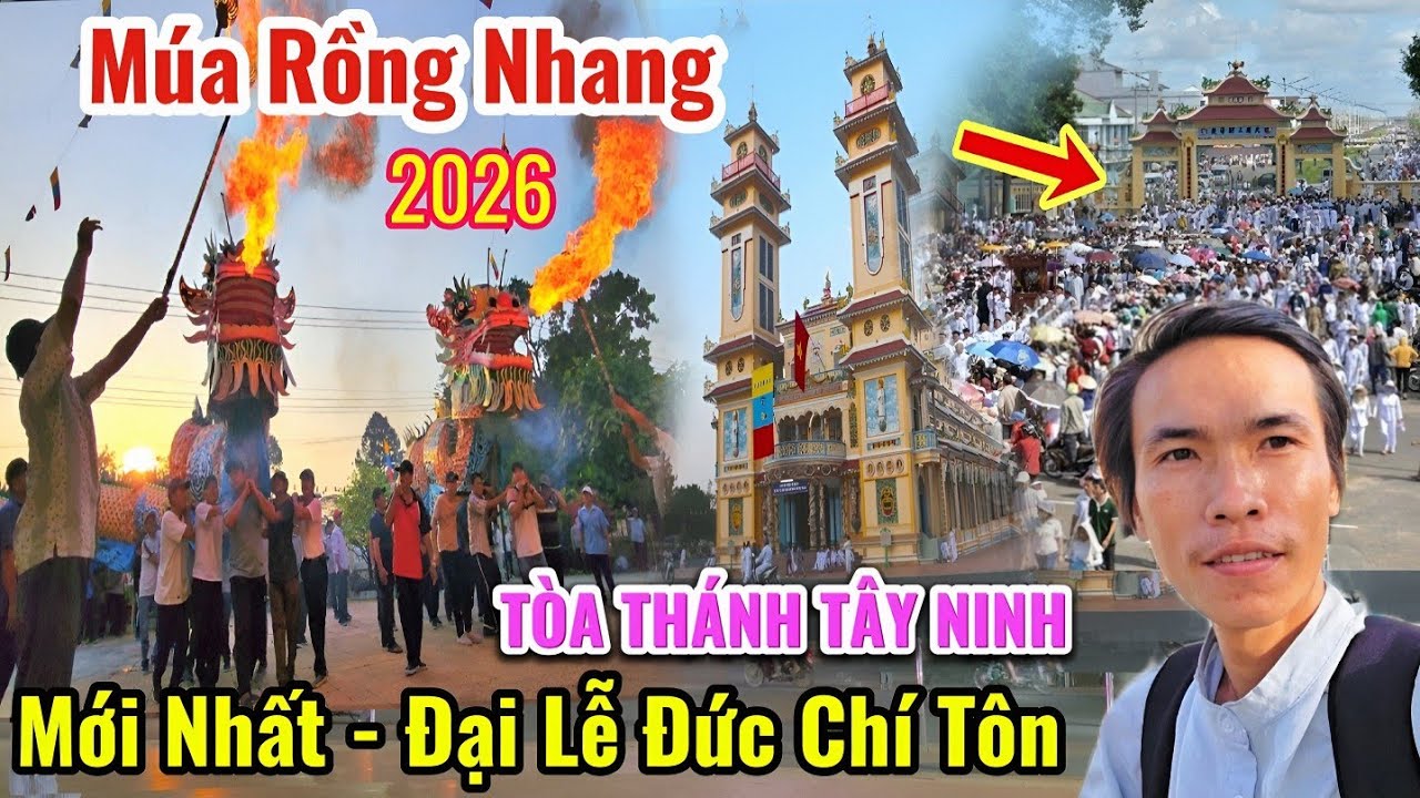 Trực Tiếp 2026 TÒA THÁNH TÂY NINH 👈Bắt Đầu Đại Lễ Chí Tôn