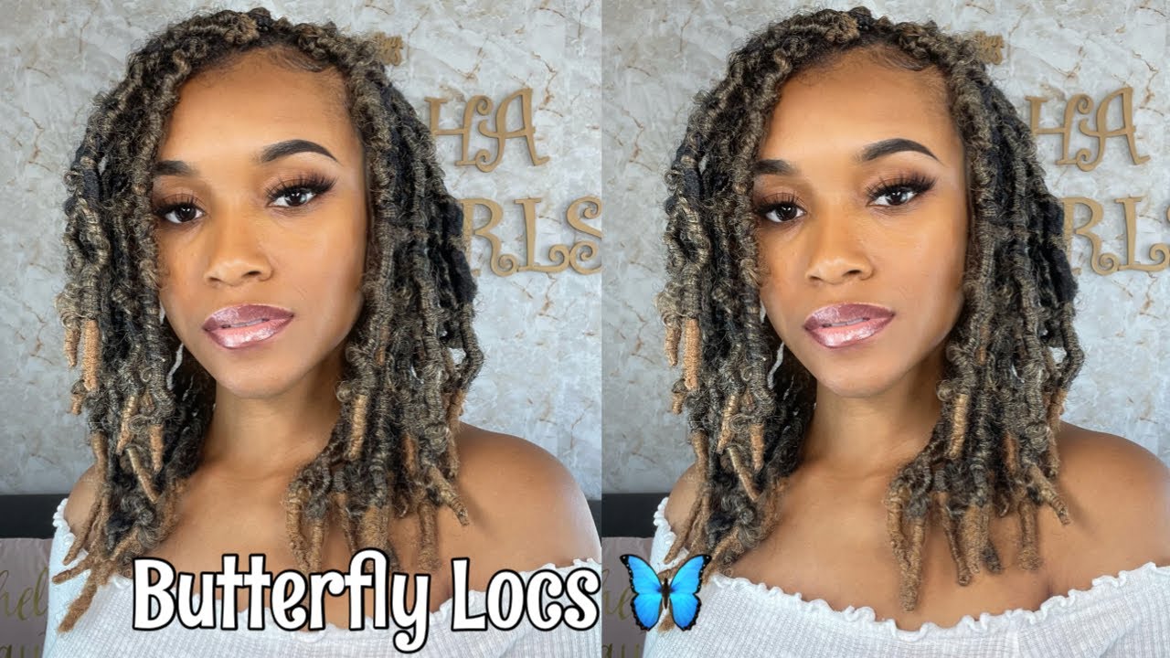 CROCHET BUTTERFLY LOCS W/ NISEYO HAIR | NO CORNROWS