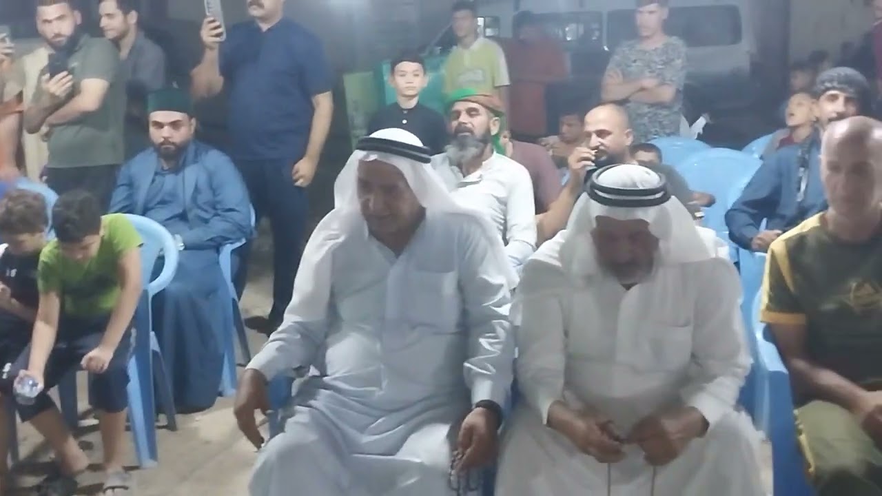 المداح علي الدليمي مديح حربي في تكية السيد احمد الغرگان النعيمي 