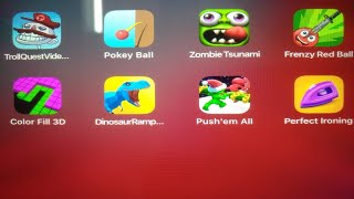 Pokey Ball, Troll Quest Video Games, Zombie Tsunami, Frenzy Red Ball, Color Fill 3D, Push'em All screenshot 5