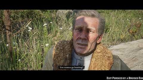 RDR2 MELEE ONLY Story - Part 11: Hunting with Hosea