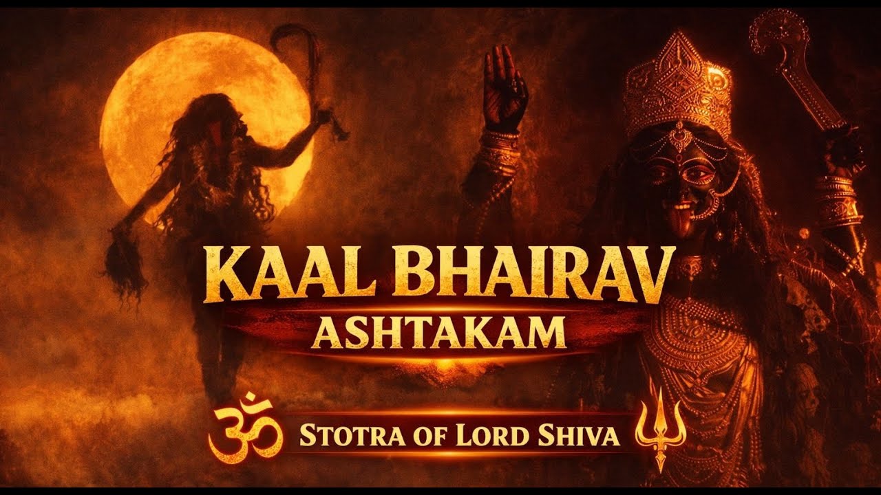 Kaal Bhairav Ashtakam | Powerful Stotra of Lord Shiva for Protection & Fear Removal 🕉️