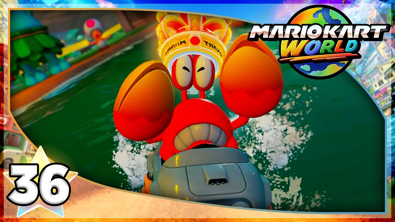 Moon Rally & Spiny Rally in Mirror Mode! | Mario Kart World - Part 36 ...