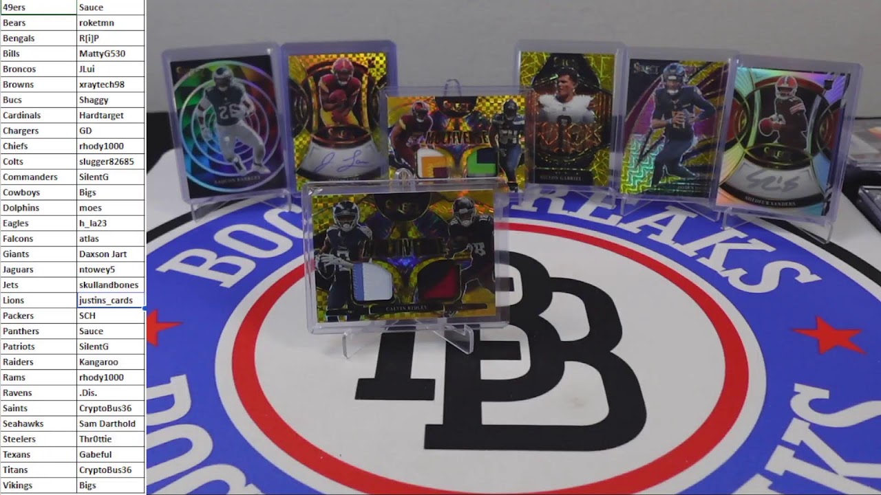 2025 Select Football Half Case Break #1