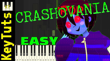 Crashovania [Errorshift - Undertale AU] - Easy Mode [Piano Tutorial] (Synthesia)