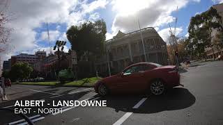 Albert / Lansdowne - Protected Intersection