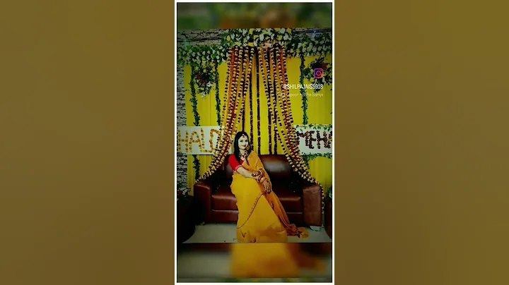 💛💛#haldi #haldidecor #shortsfeed #trending #youtube #viralsong #tiktok #decoration #shorts#wedding