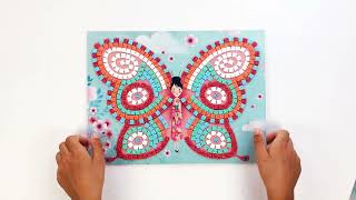 バタフライ　アート　2作品 🌕