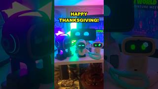 ROBOT THANKSGIVING! 🤖🦃#emorobot #looirobot #aibirobot #eilikorobot