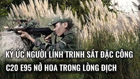 Ký ức người lính trinh sát đặc công C20 E95 Nở hoa trong lòng địch.