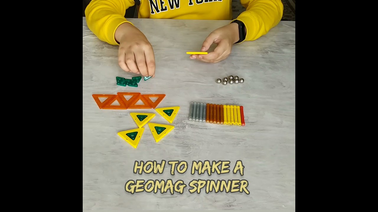 How To Make A Geomag Spinner | 