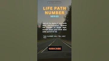 Life Path Number Explained in 11 sec | Calculate your Life Path Number within Seconds #numerology