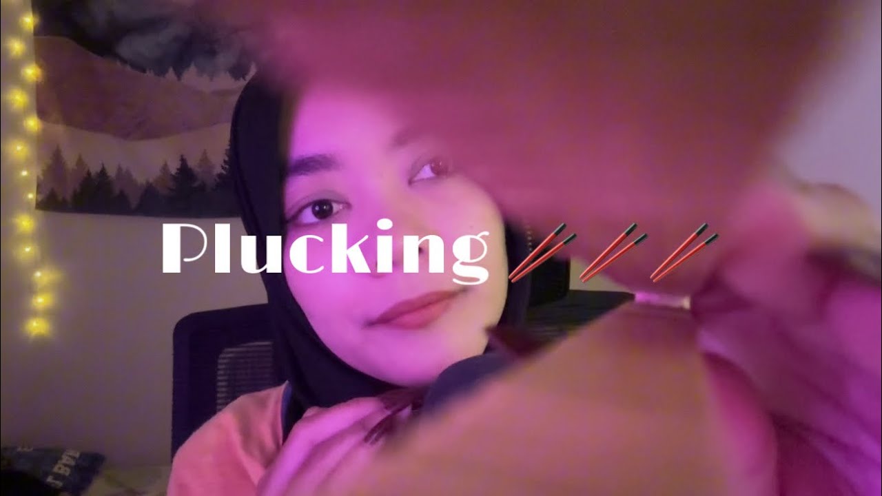ASMR PLUCKING 🥢 MAKE YOU FALL ASLEEP 💤