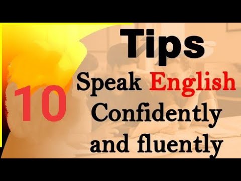 10 easy steps to speak in English fluently and confidently||easy ways ...