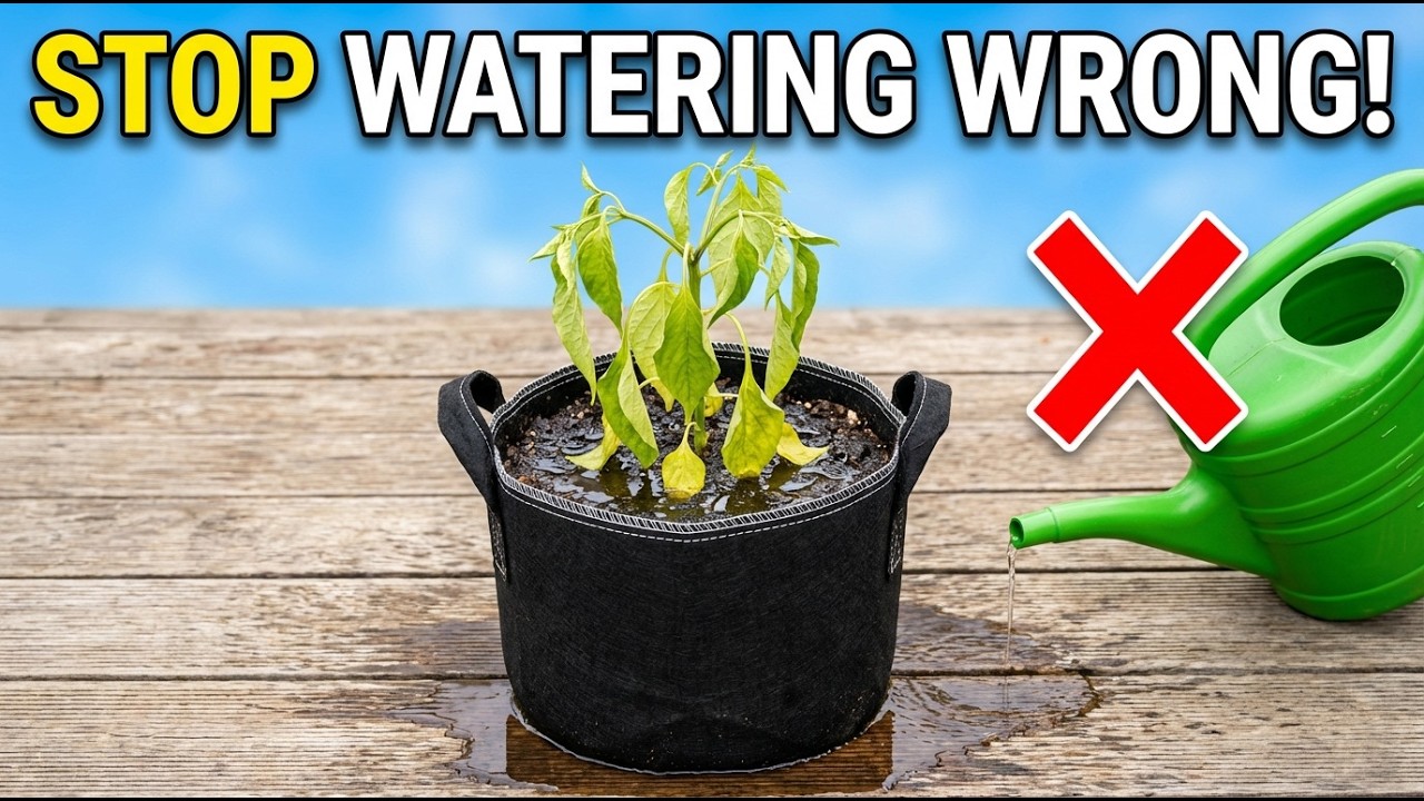 Stop Watering Your Plants Like This - You're Slowly Killing Them!